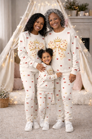 Valentine Sweatshirt and Leggings Set